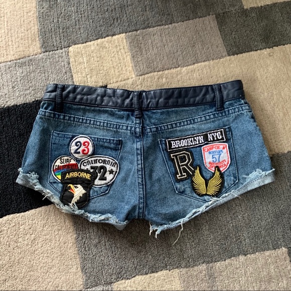 Vintage Havana Other - Vintage Havana Patched Up Jean Shorts